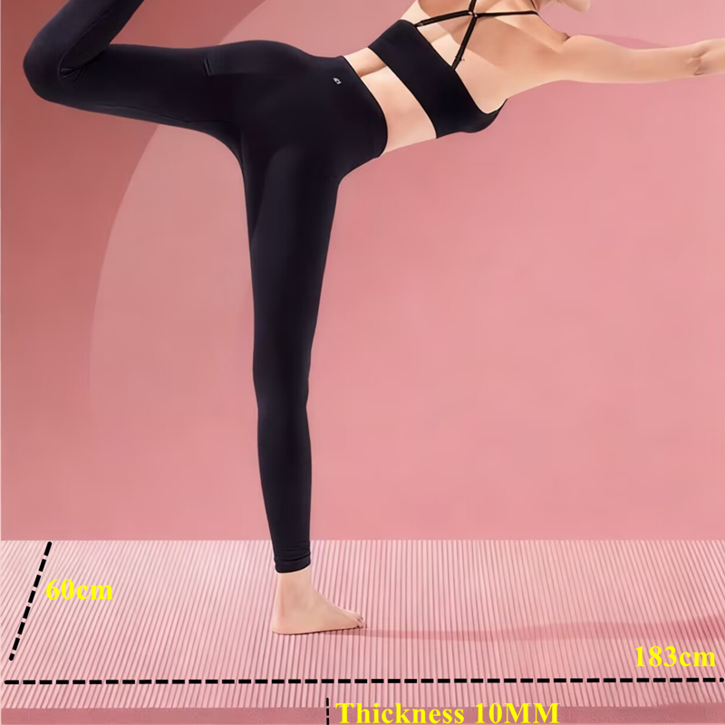 Pilates Yoga Mat Thickness - Tapis de Yoga antidérapant pour entraînement
