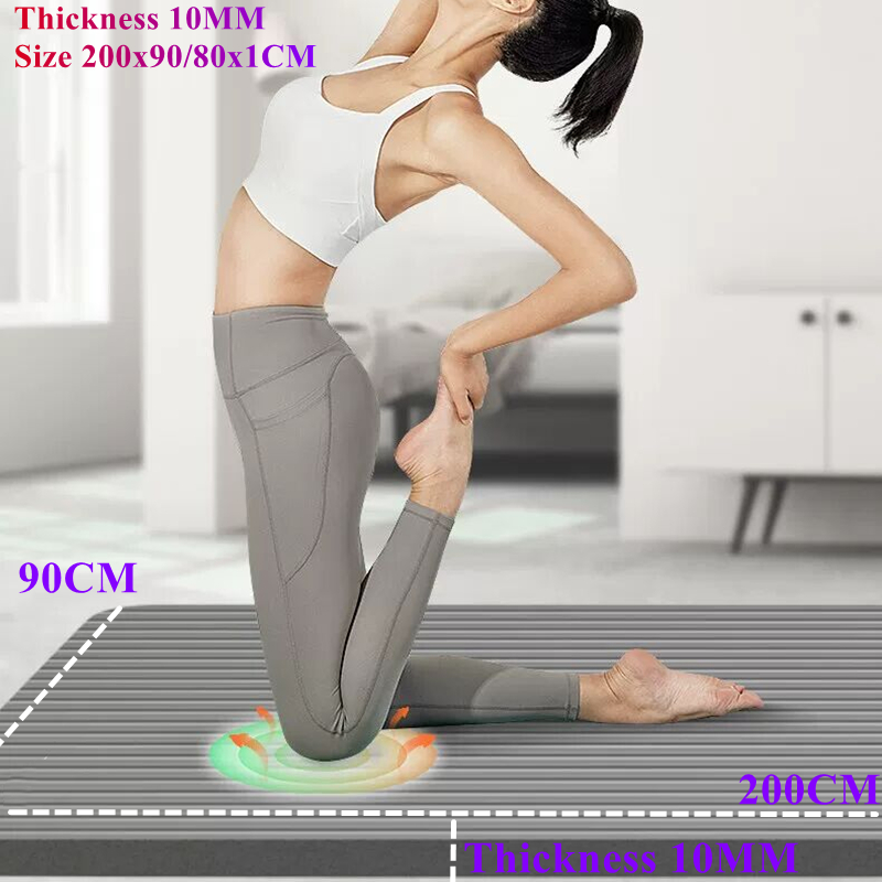 Pilates Yoga Mat Thickness - Tapis antidérapant de Yoga d'épaisseur 2000