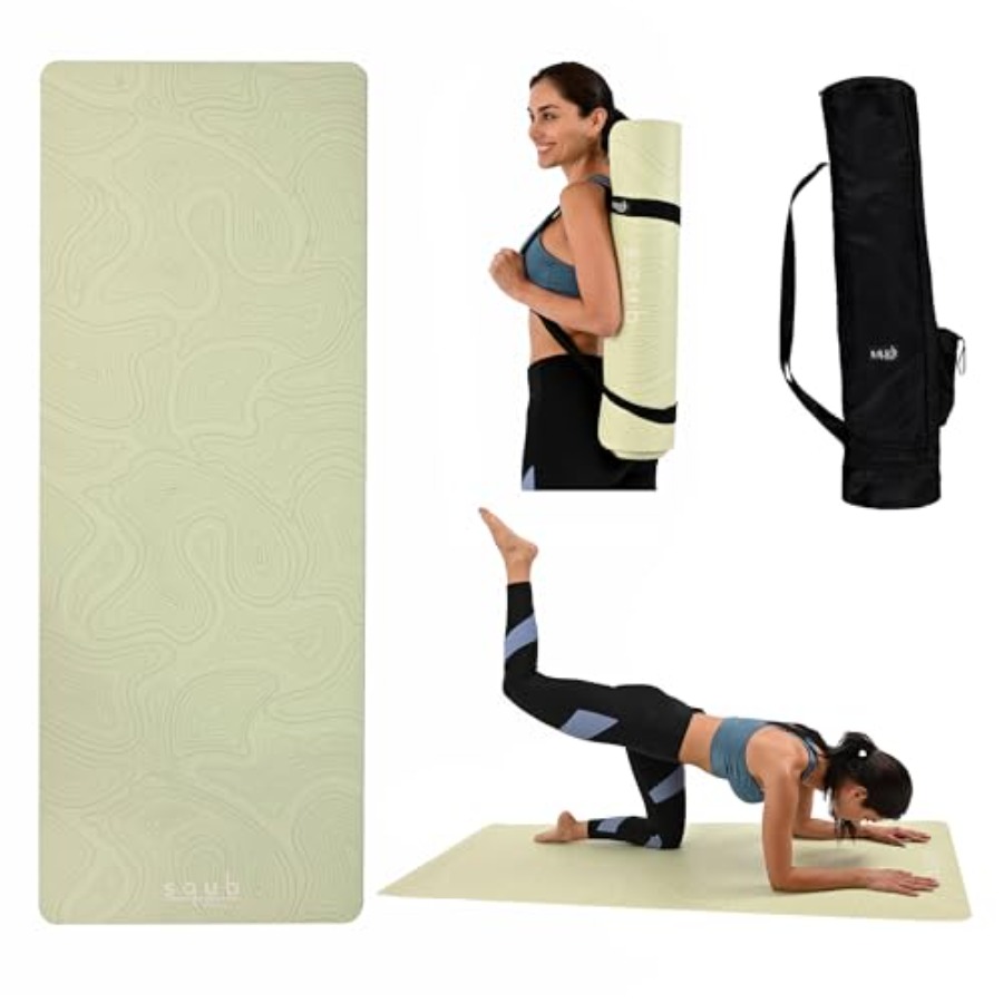 Pilates Yoga Mat Thickness - Tapis de yoga pour Pilates et