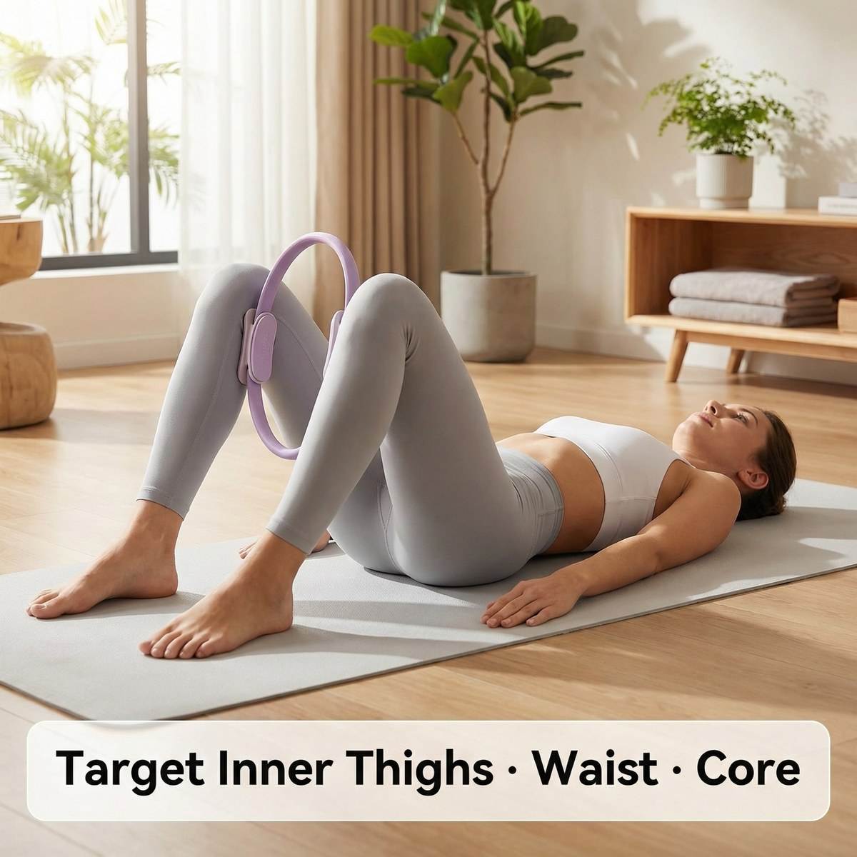 Home Pilates Yoga - Anneau de Pilates de 38 cm,