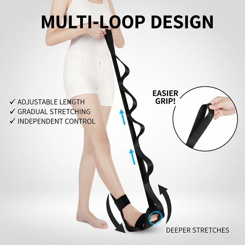 Bande d'étirement segmentée po - Pilates Ankle Strap avis et prix