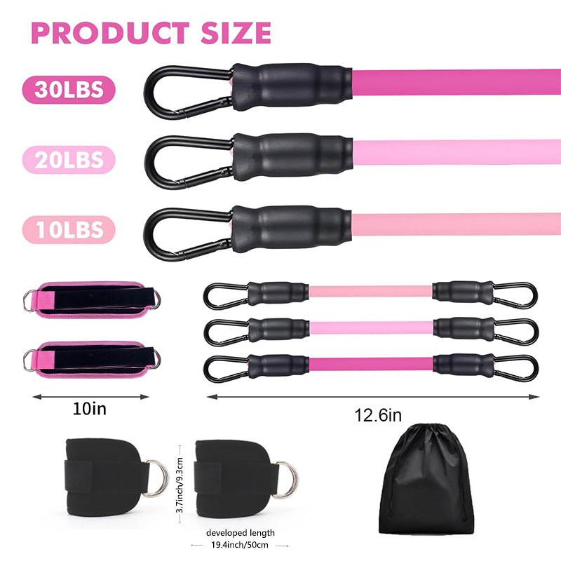 Bandes élastiques avec sangles - Pilates Ankle Strap avis et prix