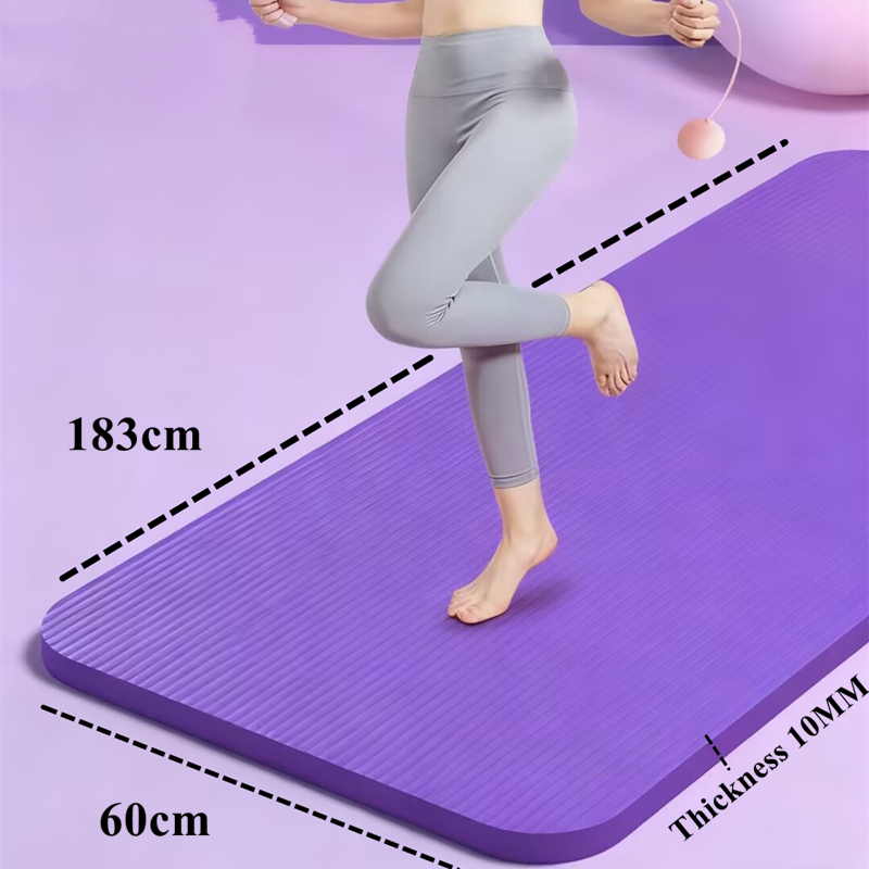 Tapis de Yoga antidérapant pou - Pilates Yoga Mat Thickness avis et prix