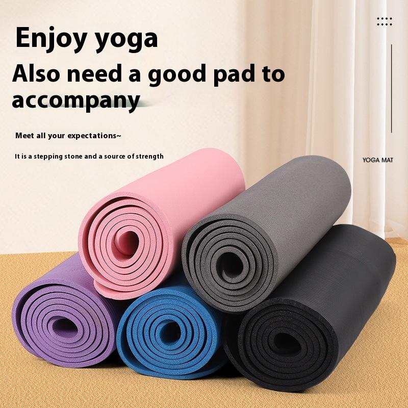1PC tapis de Yoga épais anti-d - Pilates Yoga Mat Thickness avis et prix