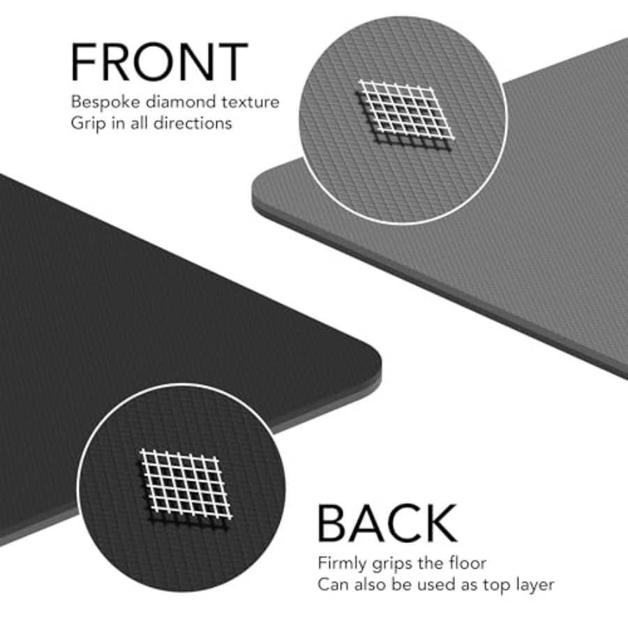 Grand tapis d'exercice extra é - Pilates Yoga Mat Thickness avis et prix
