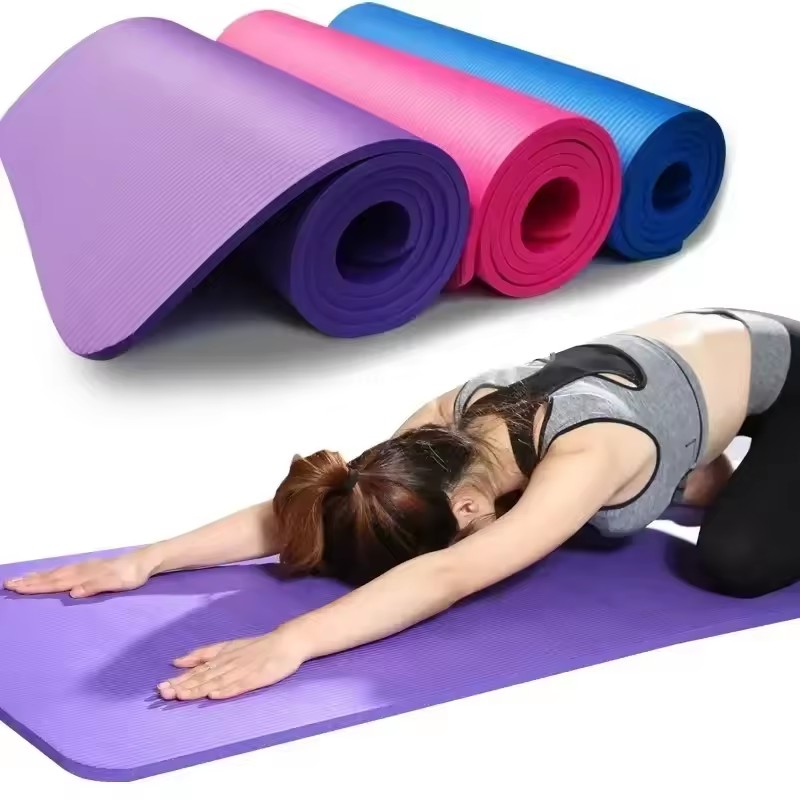 Tapis de Yoga antidérapant de  - Pilates Yoga Mat Thickness avis et prix