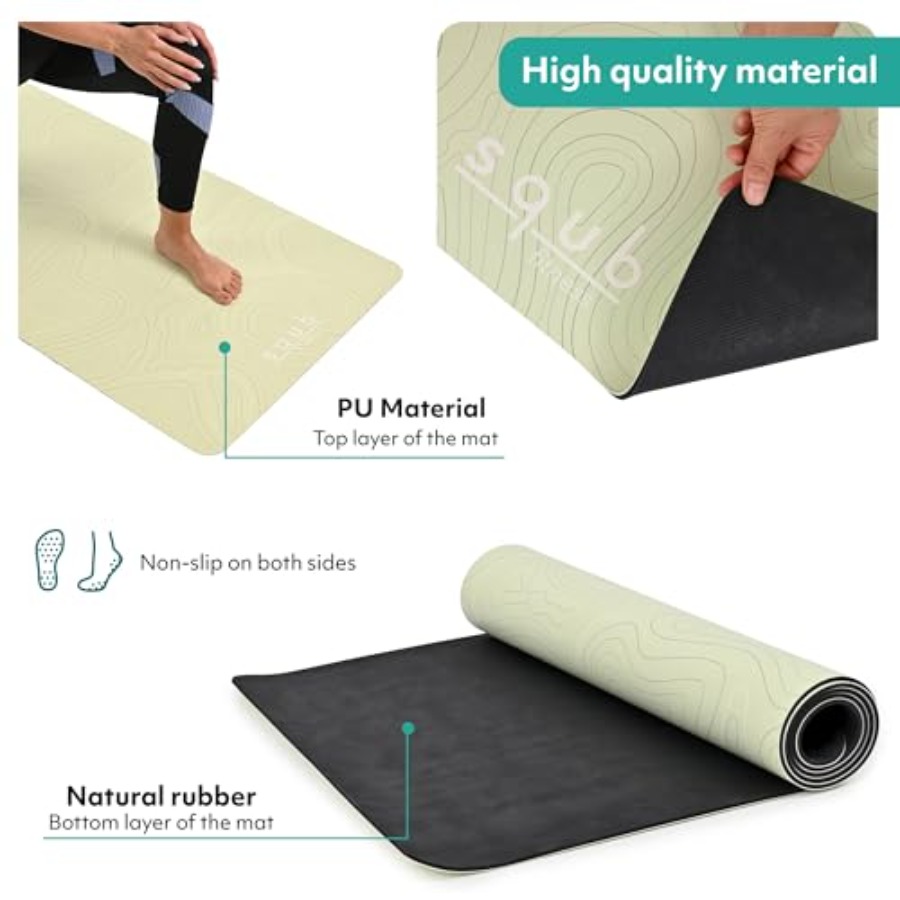 Tapis de yoga pour Pilates et  - Pilates Yoga Mat Thickness avis et prix